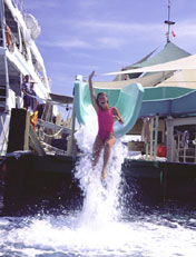 Waterslide, Lembongan Island Reef Cruise