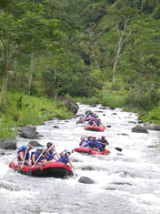 White water rafting at Telaga Waja River with Bali Rafting  - The Action Plus