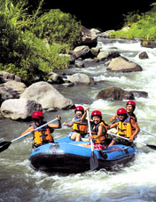 White water rafting at Telaga Waja River with Bali Rafting  - The Action Plus