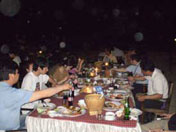 Dinner - Bali Cafe 21 - Fresh Grilled Seafood, Jimbaran, Bali