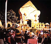 Stage, Inna Grand Bali Beach Hotel