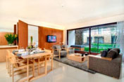 Living room - The Haven Suite and Villas in Kuta, Bali