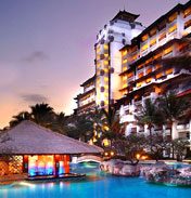 Cliff Tower & Pool - Nikko Bali Resort & Spa
