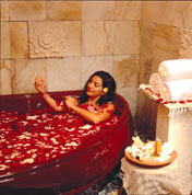 Flower Bath, Parigata Resortand Spa
