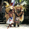 Barong dance and Rangda