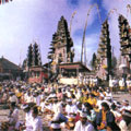 Temple feast in the Pura Batur
