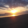 Karangasem Beach Sunset
