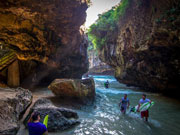 Surfing at Uluwatu